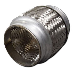 Rostfri flexibel avgasbälg. Inv.ansl. Ø75mm.  L=110mm.