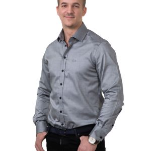 Ljungström skjorta Oxford Grey Regular