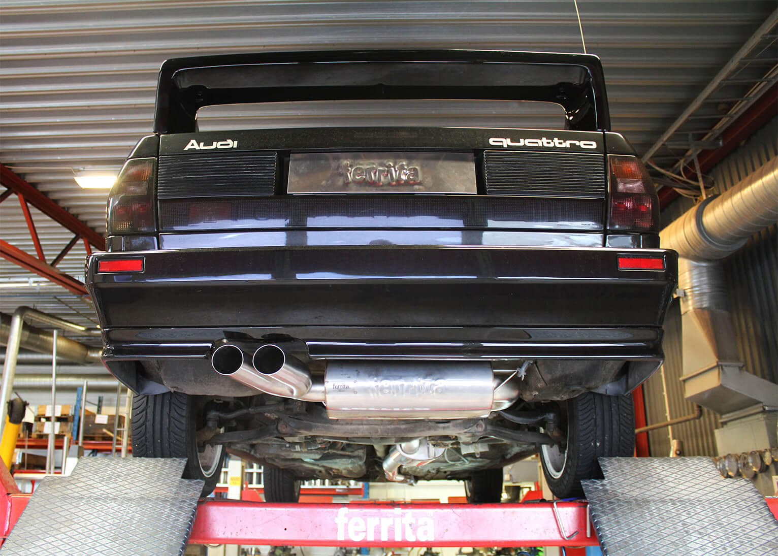 Audi quattro 2.1 quattro Manuell, 200hk, 1983 2