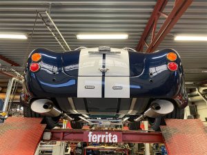 Ac cobra rostfritt avgassystem hos ferrita sweden