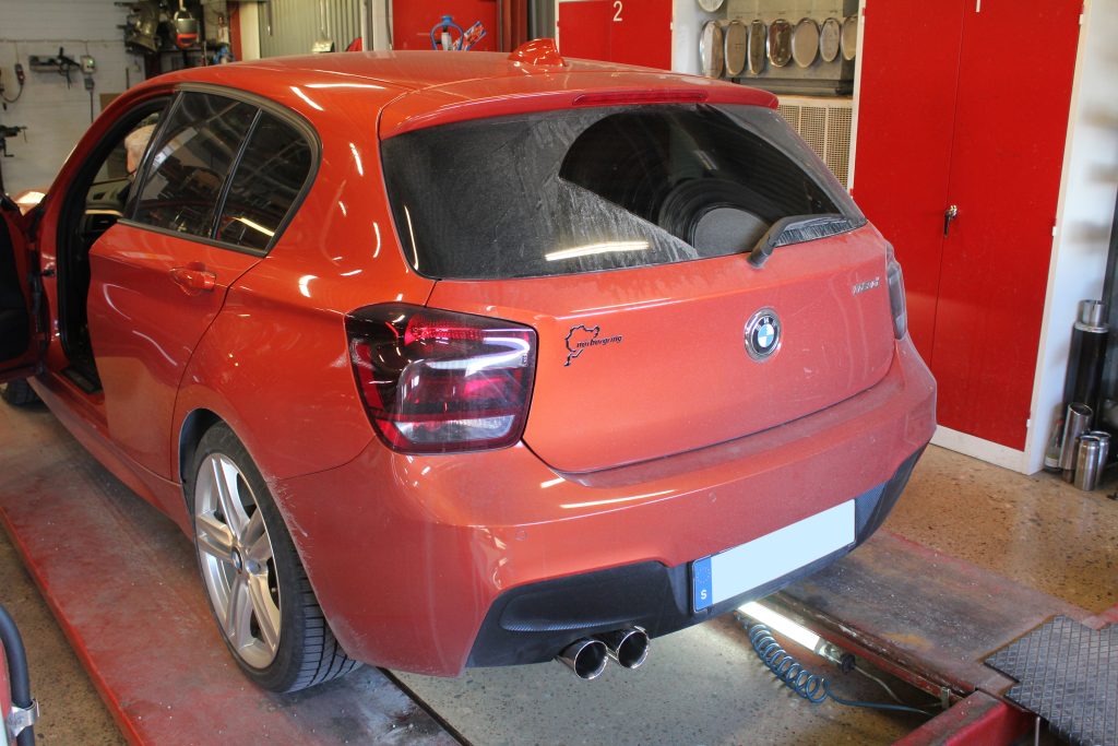 BMW 1-serie showroom ferrita sweden