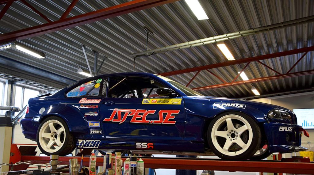 BMW E46 Drifting showroom ferrita sweden