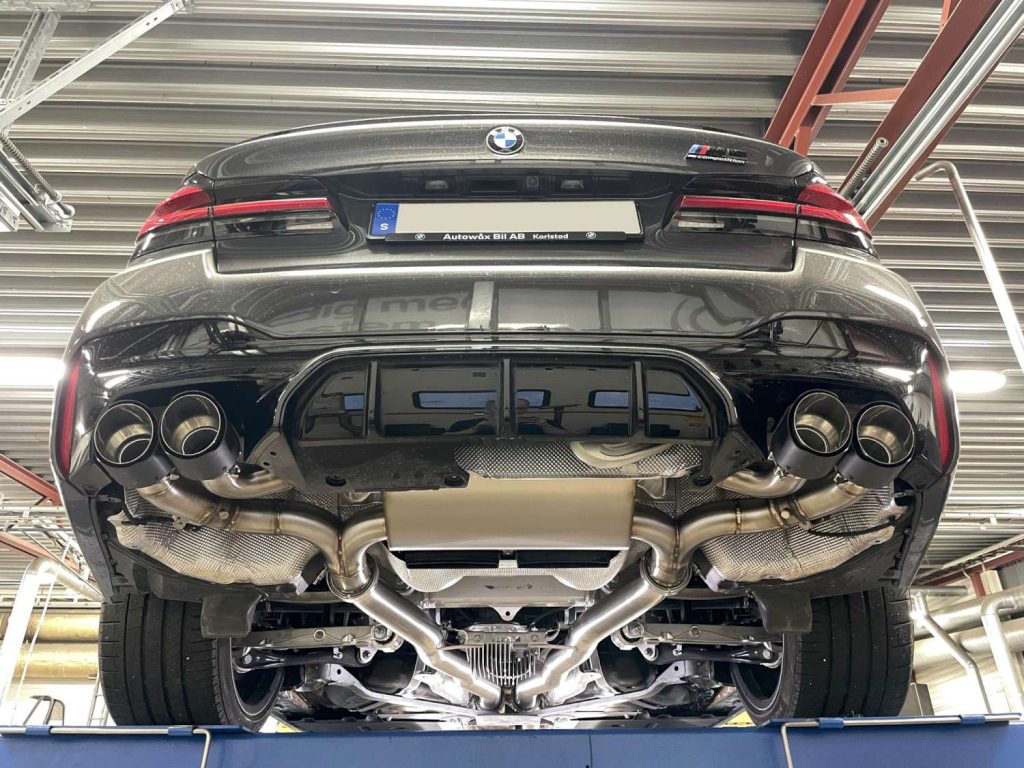 BMW M5 showroom ferrita sweden