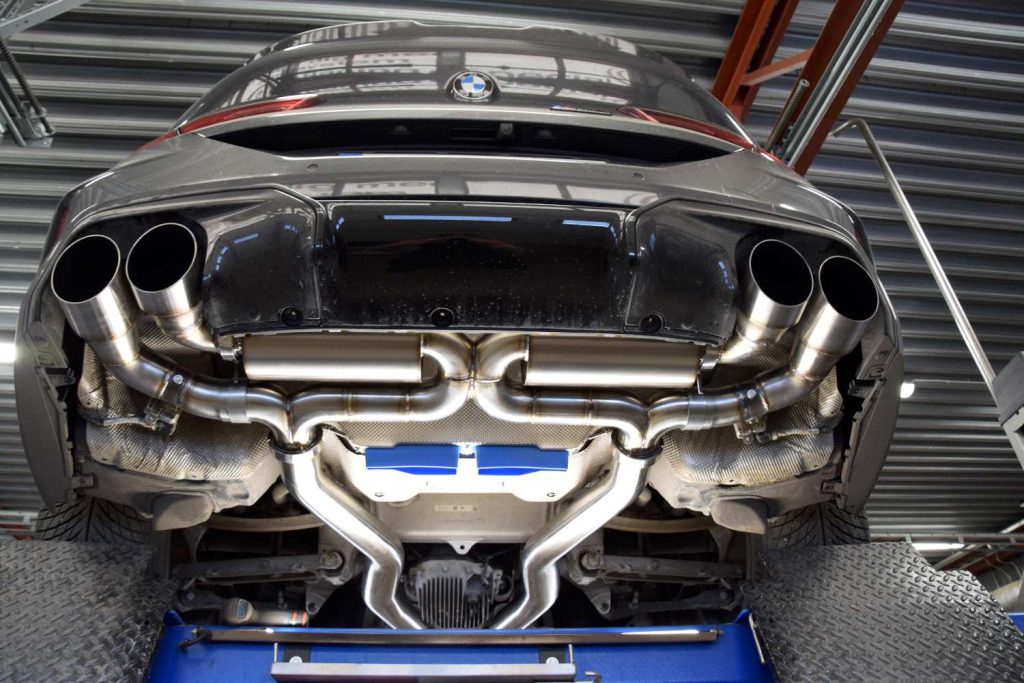 BMW M8 showroom ferrita sweden