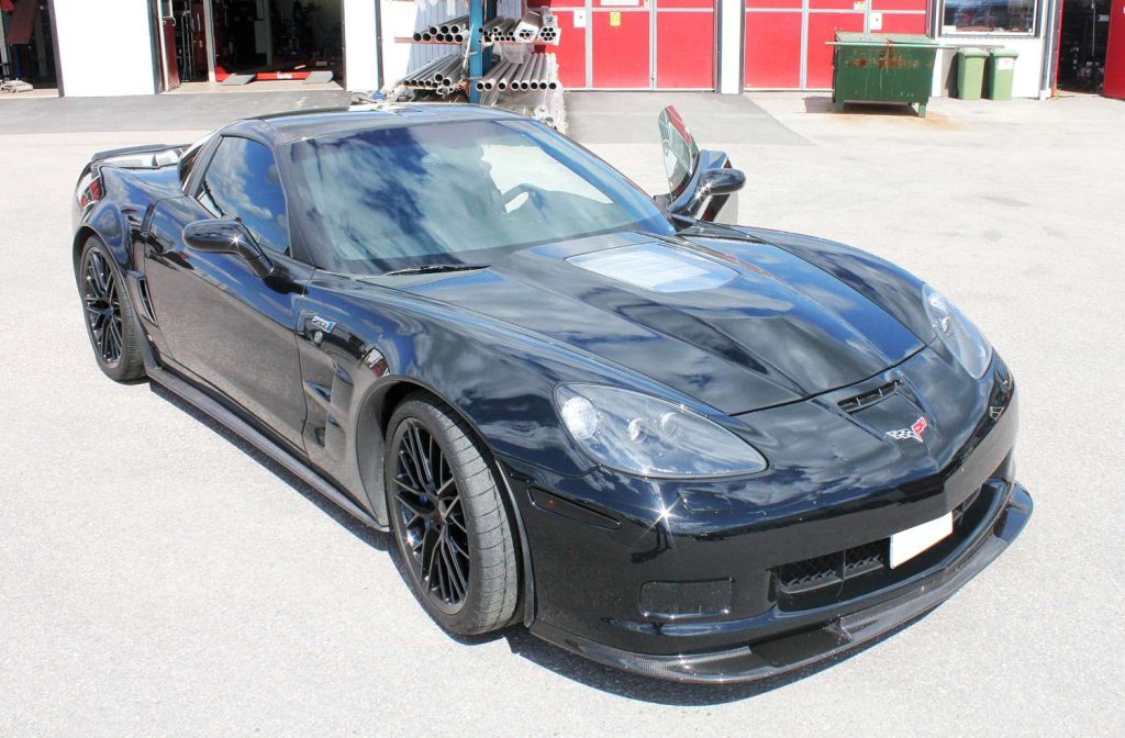 Chevrolet Corvette showroom ferrita sweden