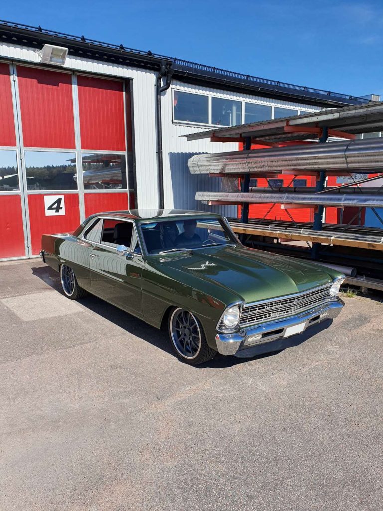 Chevrolet Nova -67 showroom ferrita sweden