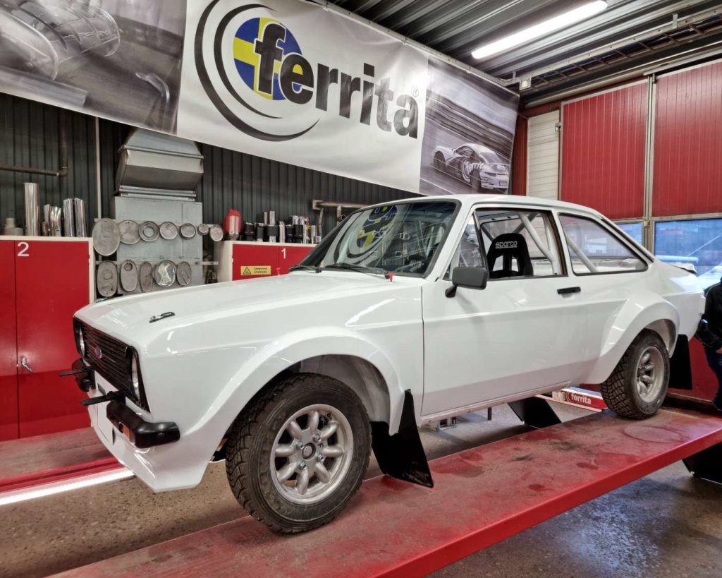 Ford Escort showroom ferrita sweden