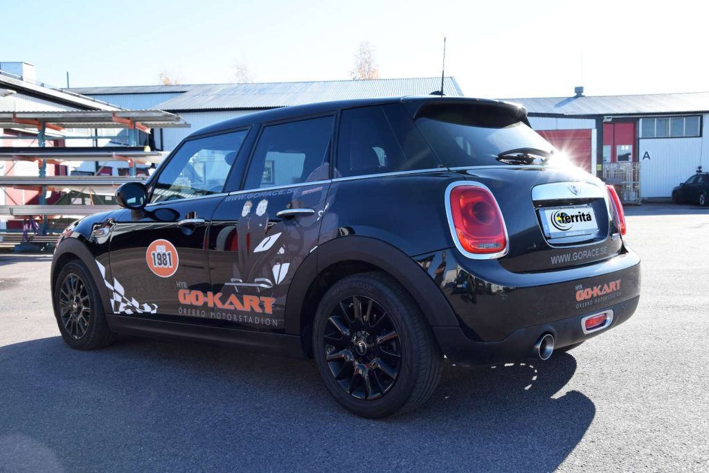 Mini Cooper showroom ferrita sweden