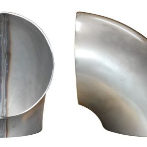 Rörböj rostfri, Yd Ø154mm 90°, R=130mm T=2mm. EN1.4301