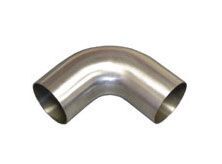 Rörböj rostfri Yd Ø51mm, 90°, R=51 T=1,2mm