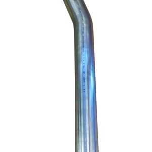 Rörböj sidoförskjuten rostfri, Yd Ø70mm, 10°+10° L=965mm, slipad