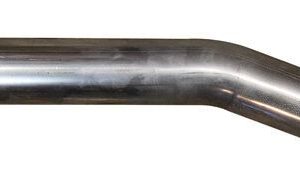 Rörböj sidoförskjuten rostfri, Yd Ø70mm, 20°+20°, slipad