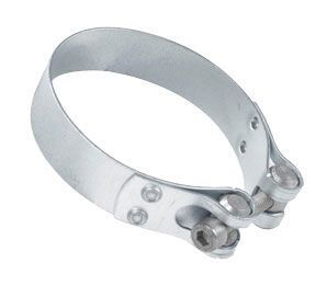 Rostfri bandklamma Ø130mm ID TightFit