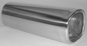 Rektangulärt 77x67mm, med rullad kant,polerat. Längd =195mm