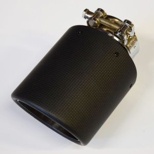 Round Ø114,3mm, id 63,5mm, L=180mm, angled