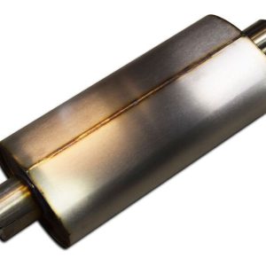 Ljuddämpare Rostfri Oval, Id.76,1mm