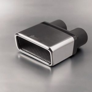 Rektangulär b135mm ,h 65mm, ans = id Ø 50,8 mm (dubbla ingångar)